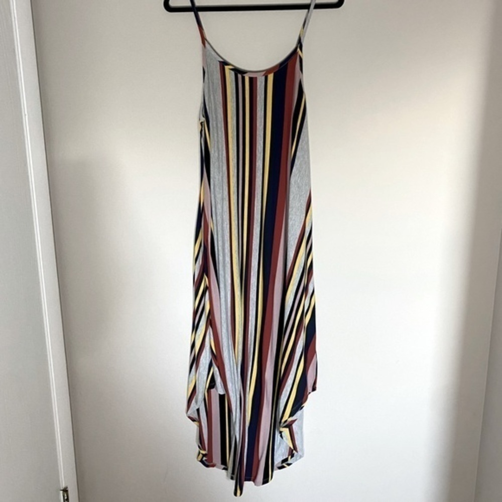 Peyton Jensen Juno Stripe Dress Evereve size Large